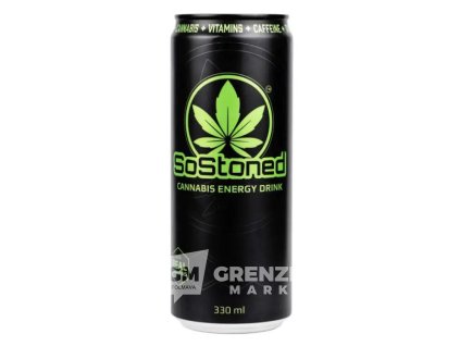 SoStoned Cannabis energetický nápoj 330ml
