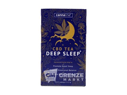 Cannaline CBD čaj Deep Sleep 30g