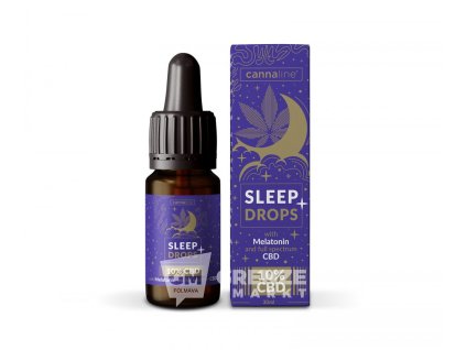 cannaline cbd kapky na spani s melatoninem 30ml