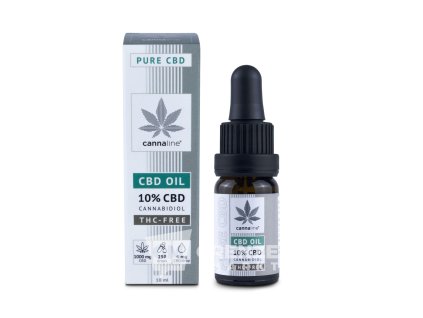 Cannaline THC-FREE CBD konopný olej 10% 10ml
