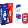 78019 2 head shoulders ultra men 250ml old spice whitewater deodorant 50ml darkova sada