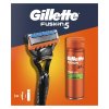 78031 1 gillette fusion strojek gel na holeni 200ml 1 nahradni hlavice darkova sada