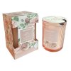 78094 provence svicka ve skle ruzova pelargonie 7 9 x 10 6cm 230g