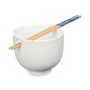 80002 asijska porcelanova miska bila s hulkami