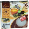 tea lights svicka maxi white tea 4ks