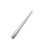 Bispol stolní svíčka S30-1 Metalic Silver 24,5 cm