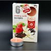 admit cajova svicka strawberry vanilla 6ks
