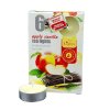 admit cajova svicka apple vanilla 6ks