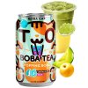 boba cat cantaloupe pear popping boba bubble tea 320ml