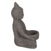 Cementový svícen na čajovou svíčku Buddha 8x15,5cm