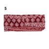 Boho textilní čelenka 9x22,5 cm
