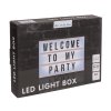LED tabule s 84 písmeny 30x22 cm