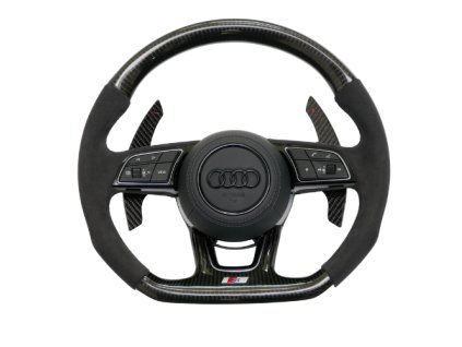 Carbon steering wheel for Audi