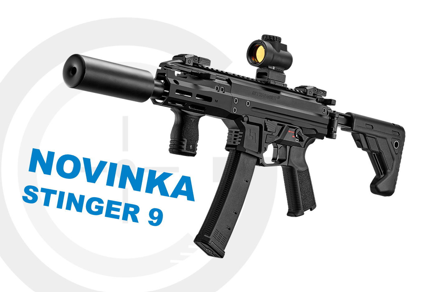 Samonabíjecí karabona Stinger 9, 9mm luger, black