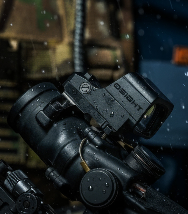 Osight XR enclosed emitter optic