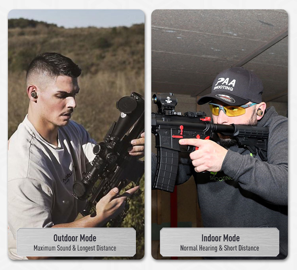 Earmor M20 režimy poslechu