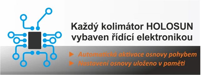 Řídící elektronika - kolimátor ARO MRS RD Holosun