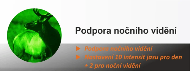 Kolimátor ARO MRS RD Holosun - noční vidění