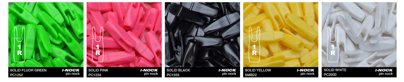 Končíky I-NOCK PIN 1 Recurve Small Groove Solid Flex-Archery