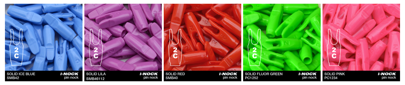 Končíky I-NOCK PIN 2 Compound Large Groove Solid Flex-Archery