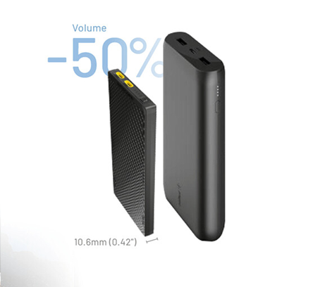 Powerbanka NB10000 Gen3 NITECORE - velikost