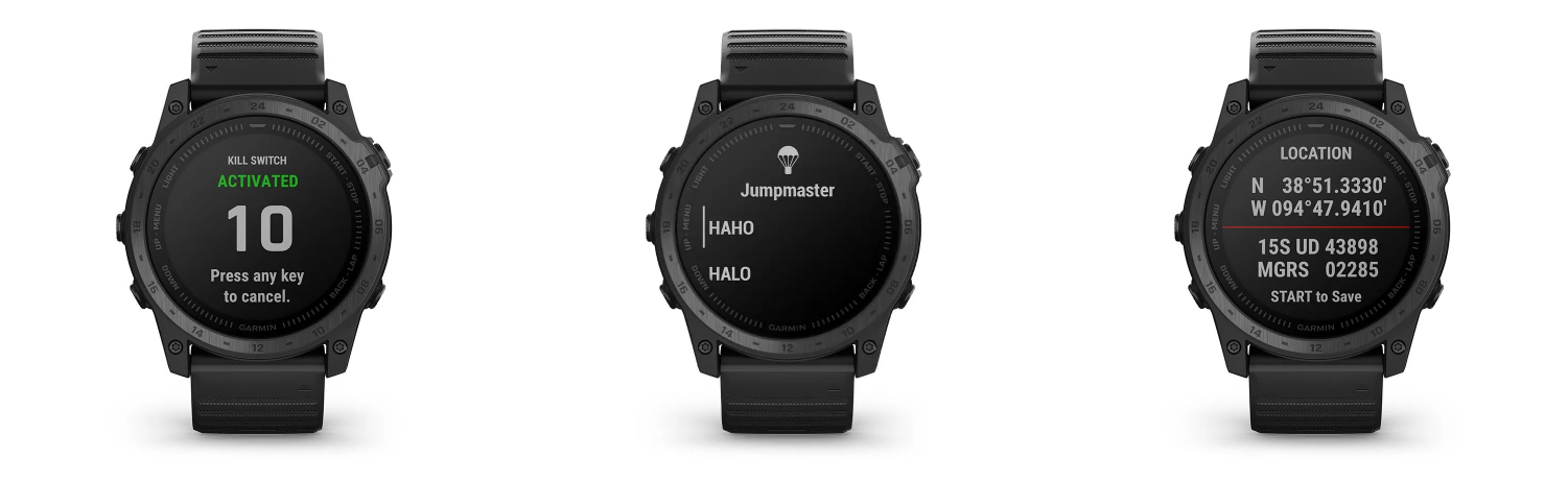 hodinky Garmin Tactix 7 - taktické funkce