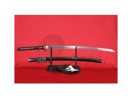 3672 1 katana kohaku 2 30 shaku uhlikova ocel aisi 1095 realny hamon choji yokote