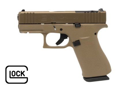 Glock 43X MOS coyote