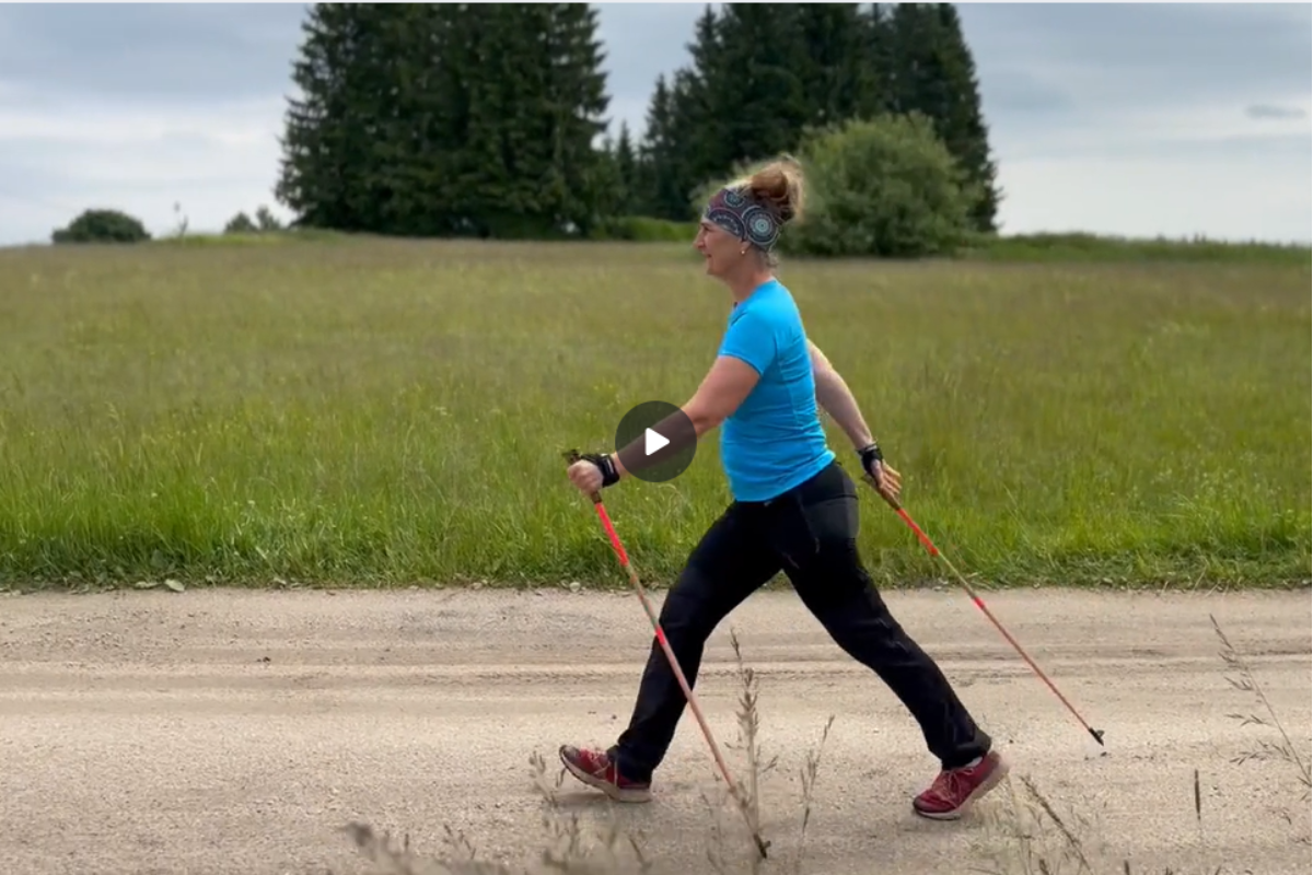 Jak poznat, že chodíte správně Nordic walking? Video návod pro každého