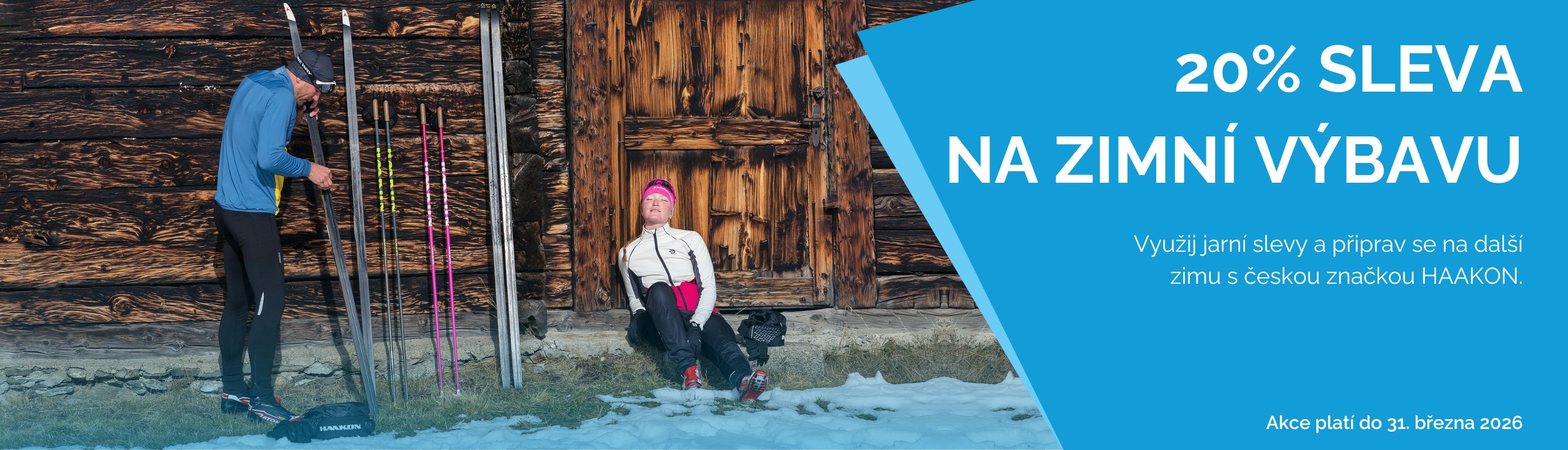 Běžecké hole HAAKON