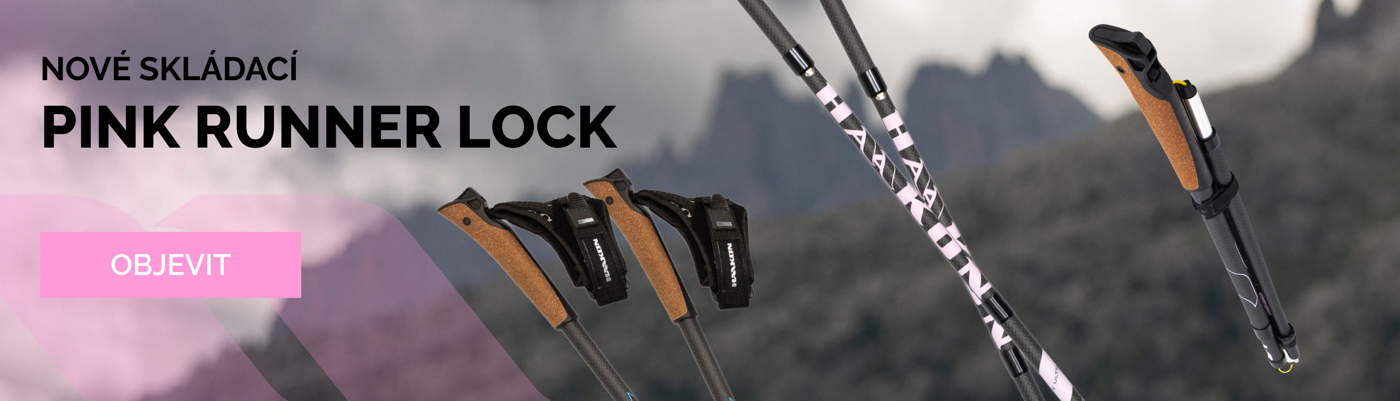HAAKON Pink Runner Lock