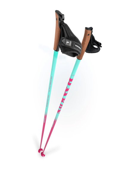 Běžecké hole HAAKON Pro Speed Pink 2.0