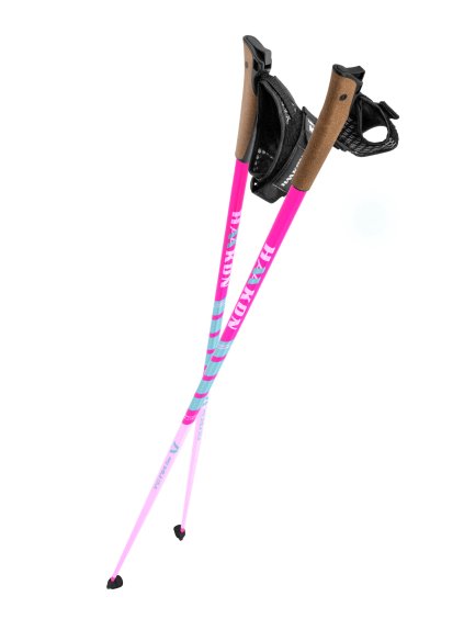 Nordic Walking hole Haakon Pink 100% HM Carbon