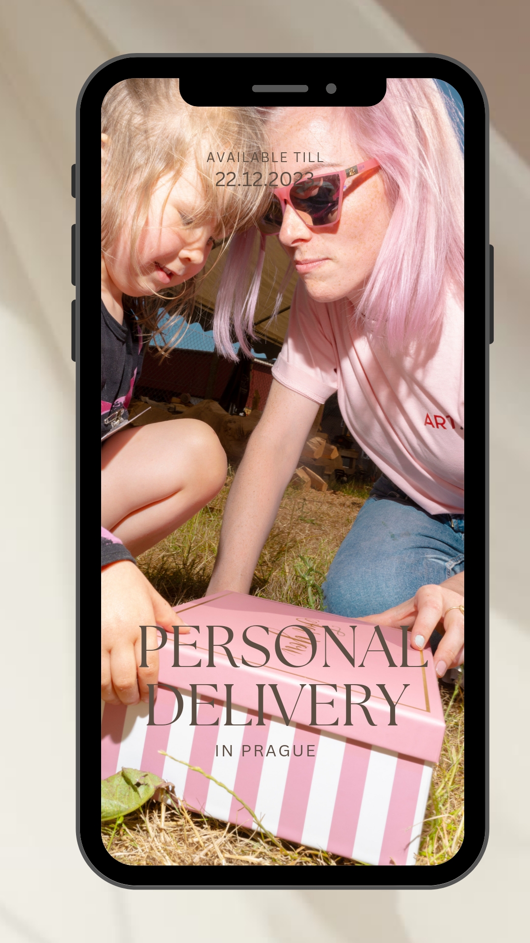 Personal delivery in Prague till 22.2023