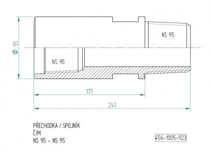 PŘECHODKA * Č/M * NS 95 - NS 95