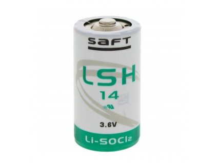 Lithium Battery SAFT LSH 14 3.6 V : 5.8 Ah lsh14gb