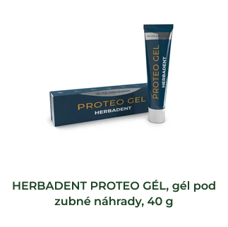 HERBADENT PROTEO GÉL, gél pod zubné náhrady, 40 g 