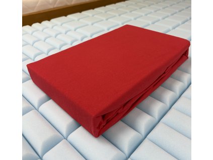 Prostěradlo DELUXE Červená