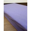 Prostěradlo DELUXE Fialová