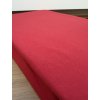 Prostěradlo DELUXE Červená