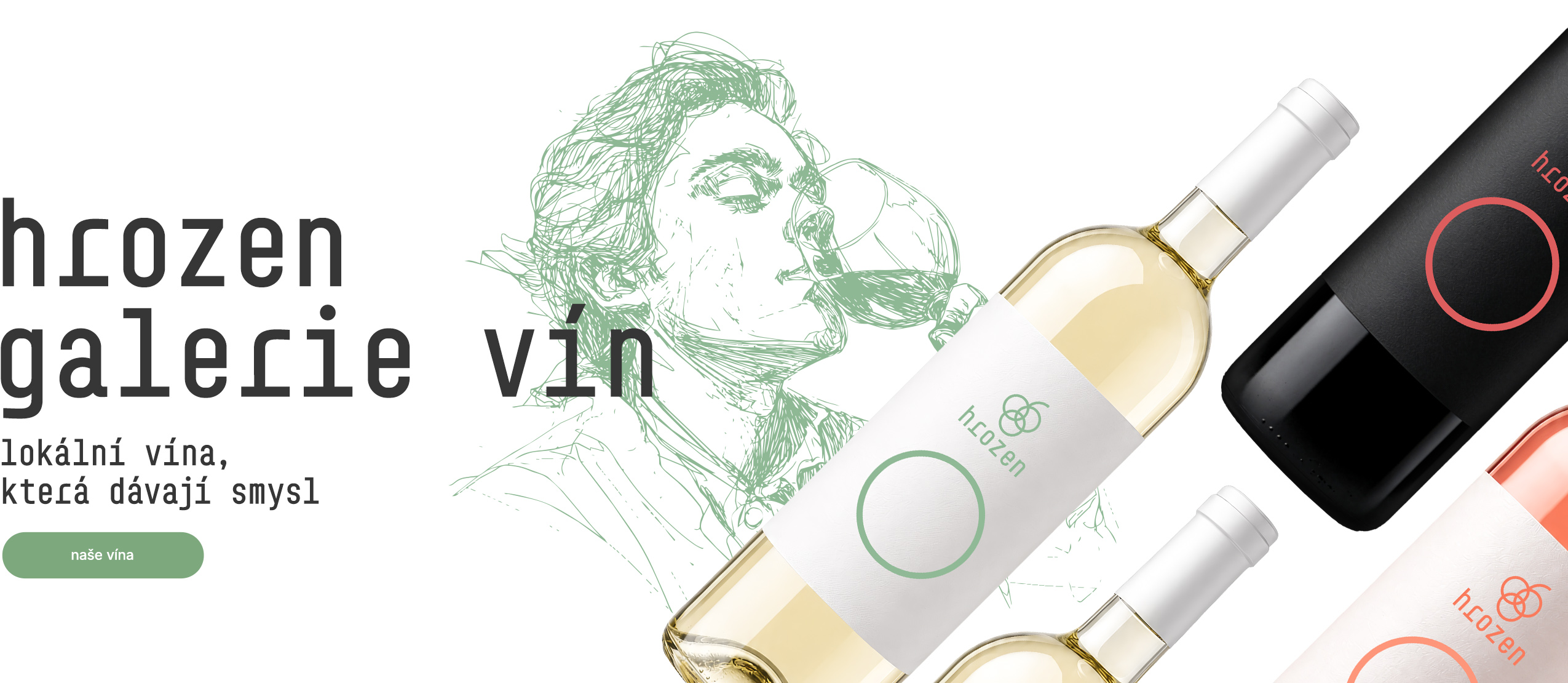 Vína galerie vín Hrozen