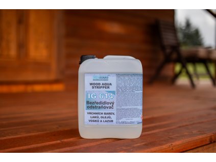 IG 614 - Wood Aqua Stripper és vízbázisú festék- és lakkeltávolító fáról