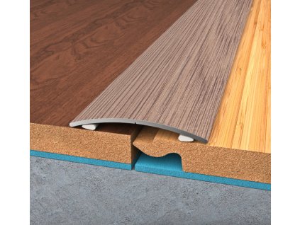 BOHEMIA PROFIL samolepící přechodový profil 30/1, 270 cm - PVC fólie - MODŘÍN