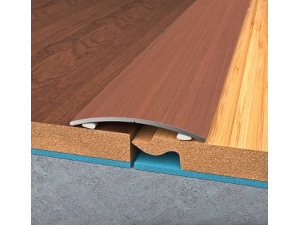 BOHEMIA PROFIL samolepící přechodový profil 930/1, 90 cm - dřevěná dýha - TŘEŠEŇ AMERICKÁ