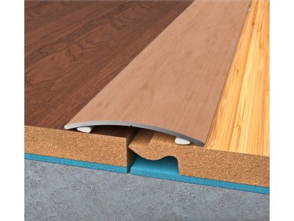 BOHEMIA PROFIL samolepící přechodový profil 40/1, 270 cm - PVC fólie - BUK