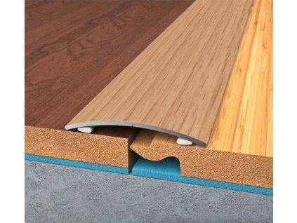 BOHEMIA PROFIL samolepící přechodový profil 40/1, 270 cm - PVC fólie - BUK ROSE