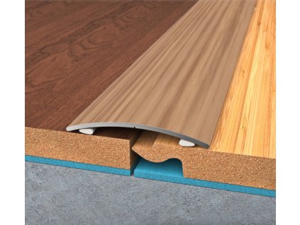 BOHEMIA PROFIL samolepící přechodový profil 40/1, 270 cm - PVC fólie - DUB SVĚTLÝ
