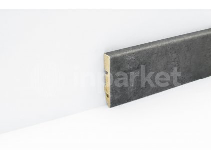 Obvodová lišta MDF Pure Click 55 zinc 907D - 63002697