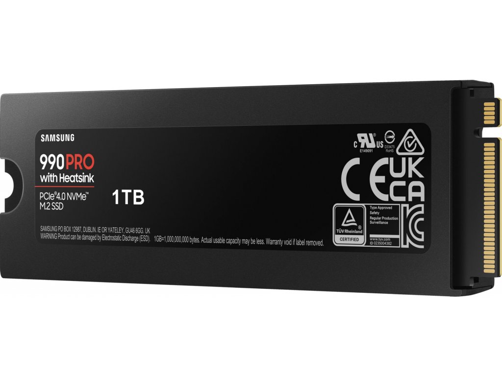 Samsung MZ-V9P4T0BW  Samsung 990 PRO M.2 4 To PCI Express 4.0 V-NAND MLC  NVMe