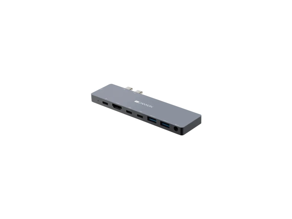 canyon replikator portu ds 8 8v1 pro apple mackbook s thunderbolt 3 usb c 87w 1 type c pd87w 2 type c data 2 hdmi ien402254